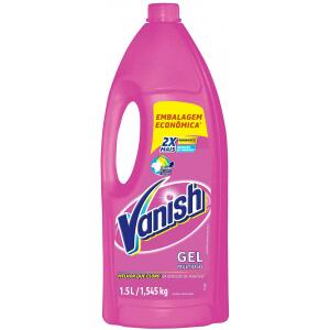 10 Unidades Tira Manchas Vanish Pink Gel Multiuso 1 5L