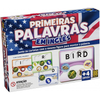 Jogo de Tabuleiro Educativo Primeiras Palavras Grow