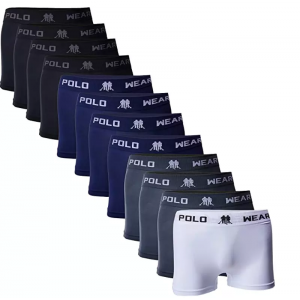 Kit 12 Cuecas Boxer Polo Wear Masculino