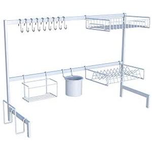 Cozinha Suspensa Modular Autosustentável Escorredor 20 Peças