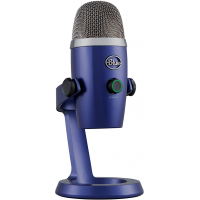 Microfone Condensador USB Blue Yeti Nano com Captação Cardióide e Omnidirecional
