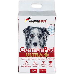 Tapete Higienico GermanPad Ultra+ 10 Unidades GermanHart para Cães