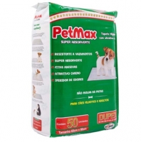 Tapete Higiênico Petmax 50 Unidades Petmax Para Cães, 50 Unidades