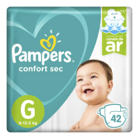 Fralda Pampers Confort Sec G