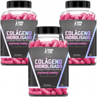Kit 3x Colágeno Hidrolisado Dark Lab Collagen