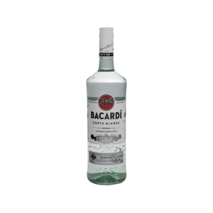 3 Unidades de Rum Bacardi Carta Blanca Branco 980ml cada