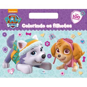 Livro de Colorir Patrulha Canina: Colorindo com os filhotes - Ciranda Cultural
