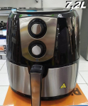 Fritadeira Elétrica sem Óleo/Air Fryer Philco – Fry Jumbo Inox Preto 5,5L com Timer