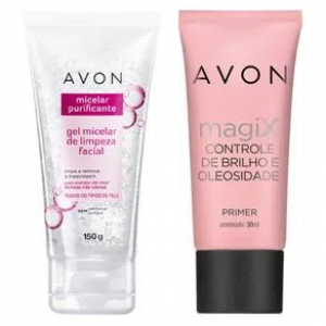 Kit Pele Reparada Avon (Gel Micelar + Primer)
