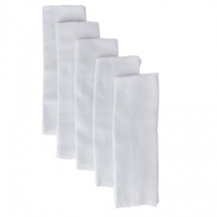 Fralda Papi Luxo Branca 70cm X 70cm Pct 05 Un, Papi Textil, Branco