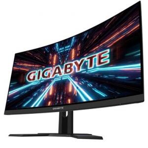 Monitor Gamer Curvo Gigabyte G27QC-A 27´ 165Hz 1ms QHD HDMI 2.0/DisplayPort FreeSync Ajuste de Altura Preto