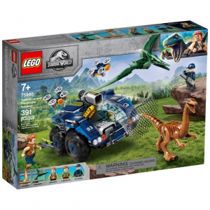 Lego Jurassic World Fuga de Gallimimus e Pteranodonte 75940 - 391 Peças