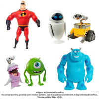 Figura Articulada Disney Pixar Monstros S.A Mattel - GLX80