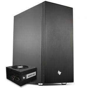 Pichau Kit Upgrade Gabinete Gamer Pichau HX500 Metal Preto + Fonte Pichau Nidus 500W PG-5001-BR-OEM