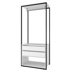 Guarda-Roupa Closet Modulado Manchester 2 GV Branco