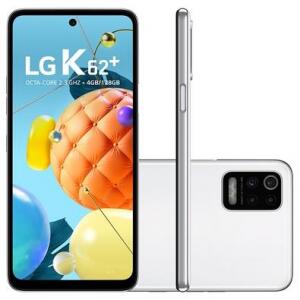 Smartphone LG K62 Plus 128GB 48MP Tela 6.5´ Branco - LM-K525BMW