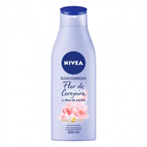 Hidratante Desodorante Nivea Flor de Cerejeira & Óleo De Jojoba 200ml - Incolor