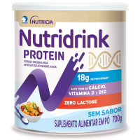 Suplemento Nutridrink Protein Pó Sem Sabor Danone Nutricia 700g
