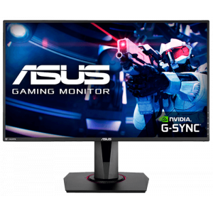 Monitor Gamer Asus 27'' Full HD 0.5ms 165Hz G-SYNC Compativel Altura Ajustavel HDMI/DP VG278QR