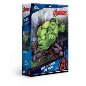 Quebra-Cabeça 200 Peças Disney Marvel Os Vingadores - Hulk Toyster