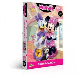 Quebra-Cabeça 100 Peças Disney Minnie - Toyster