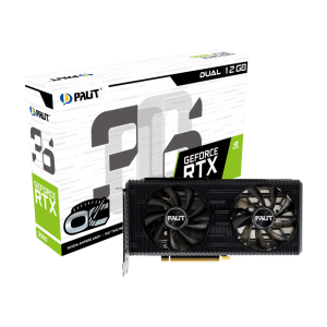 Placa de Vídeo Palit NVIDIA GeForce RTX 3060 Dual OC 12GB GDDR6 192bit LHR NE63060T19K9-190AD