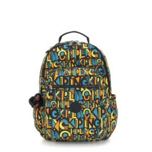 Mochila Kipling Seoul - Estampado