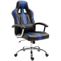 Cadeira Gamer Jaguar Preta e Azul