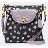 Bolsa Crossbody Vintage Rose Coach - Preto