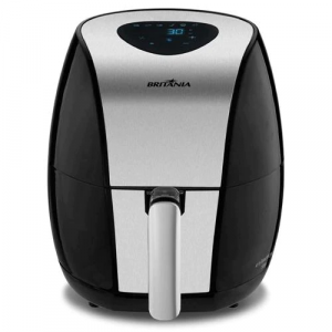 Fritadeira Sem Óleo Air Fryer Digital Britânia BFR20PI 4 Litros Preta