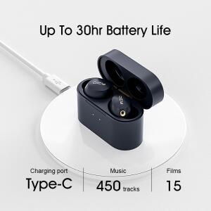 Fone de Ouvido QCY HT01 Hybrid ANC TWS Bluetooth