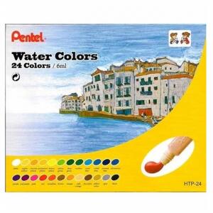 Aquarela Pentel 24 Cores 6ml HTP-24