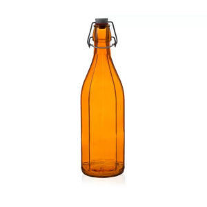 Garrafa de Vidro Oxford Bormioli Rocco Laranja 1L