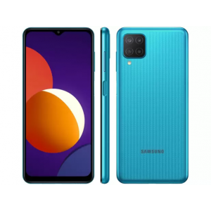 Smartphone Samsung Galaxy M12 64GB Verde 4G - 4GB RAM Tela 6,5” Câm. Quádrupla + Selfie 8MP