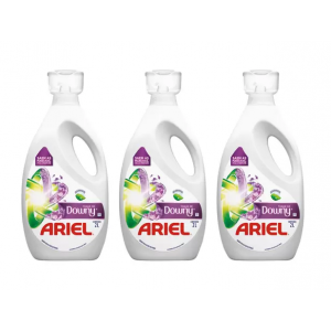 Kit 3 Unidades Sabão Líquido Ariel Com Toque de Downy Concentrado 2L