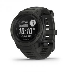 Relógio Multiesportivo Garmin Instinct Preto Com Monitor Cardíaco e GPS