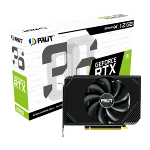 Placa de Vídeo Palit NVIDIA GeForce RTX 3060 StormX 12GB GDDR6 192bit - NE63060019K9-190AF