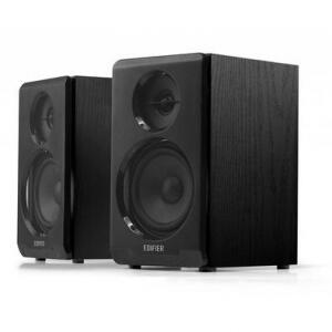 Caixa de Som Edifier R33BT+ Bluetooth 5.0 LED Indicador Bivolt Saída P2 16W RMS Preto - R33BT-BK-BIVOLT