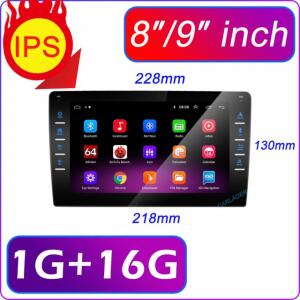 Central Multimídia Carlaoer Display Digital 9 Polegadas Mapas Pré-Instalados