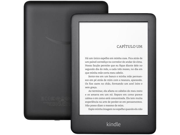 Kindle 10ª Geração Tela 6” 8GB Wi-Fi Luz Embutida – Preto