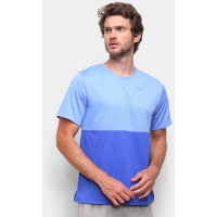 Camiseta Nike Dri-Fit Breathe Run Masculina - Azul