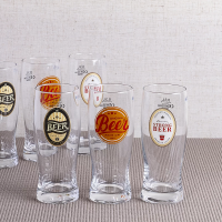 Jogo de Copos de Cerveja New Beer de Vidro 6 Peças - 300ml