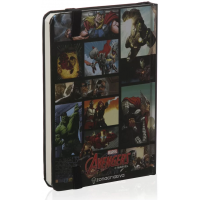 Caderno Marvel Avengers Colorido 15x9cm