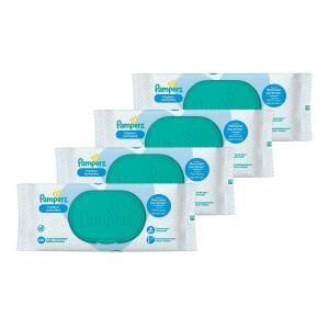 Kit Lenços Umedecidos Pampers Higiene Completa 192 Unidades