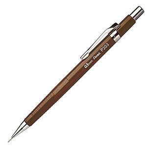 Lapiseira 0.3mm, Pentel, Sharp P200, SM/P203-E, Marrom