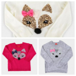 Casaco Tricot Bebê Kyly c/ Lantejoulas
