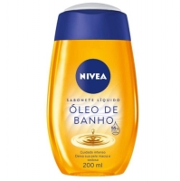 Nivea Sabonete Líquido Óleo De Banho, 200ml