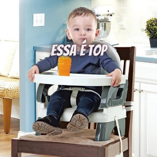 Cadeira de Alimentação Portátil Mastela – Flex 2 Posições de Altura até 15kg