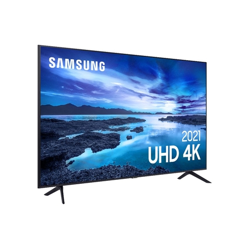 Samsung Smart Tv 65″ Uhd 4k 65au7700, Processador Crystal 4k, Tela Sem Limites, Visual Livre De Cabos, Alexa Built In