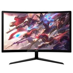 Monitor Gamer Curvo Gamemax 24 Full HD, 144Hz, 1ms, LED, DisplayPort/HDMI, AMD FreeSync, Preto - GMX24C144